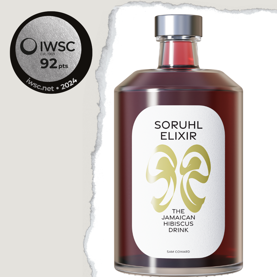 Soruhl Elixir received a Silver Medal in the Alternative Drinks category at the International Wine & Spirit Competition (IWSC) 2024 Award-winning Soruhl Elixir 500ml bottle, winner of the IWSC 2024 Silver Medal in the Alternative Drinks category.